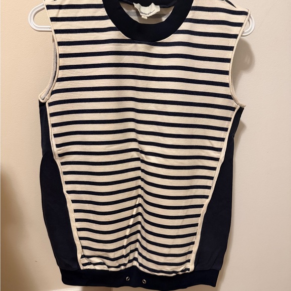 3.1 Phillip Lim Tops - 3.1 Phillip Lim Black and White Striped Kids Tank Top